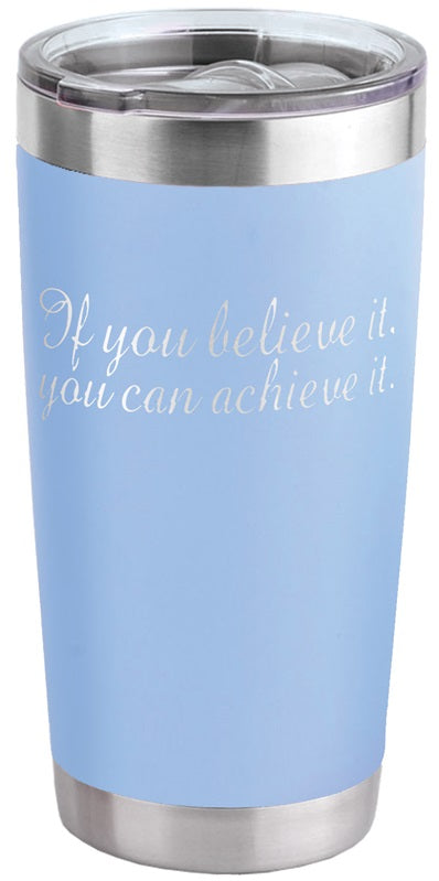 Light Blue 20 oz. Insulated Tumbler