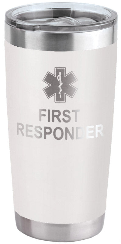 White 20 oz. Insulated Tumbler