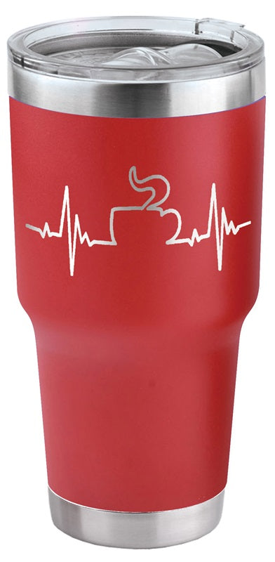 red 30 oz. Insulated Tumbler