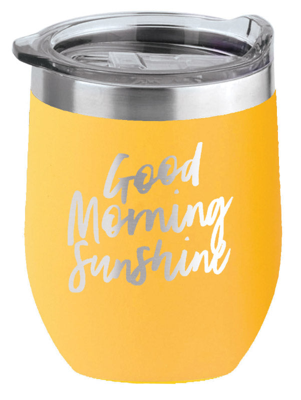 yellow 16 oz. Insulated Wine Tumbler